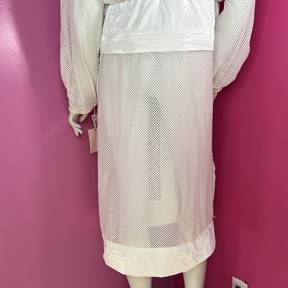 Free People Under The Sea Mesh Maxi Parka white small - Picture 9 of 12